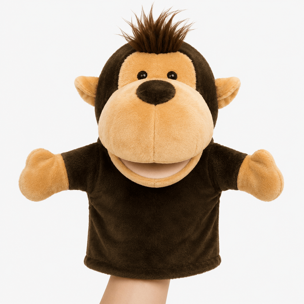 Pluschtierland Affen Handpuppe Kuscheltier Affen Handpuppe Kuscheltier