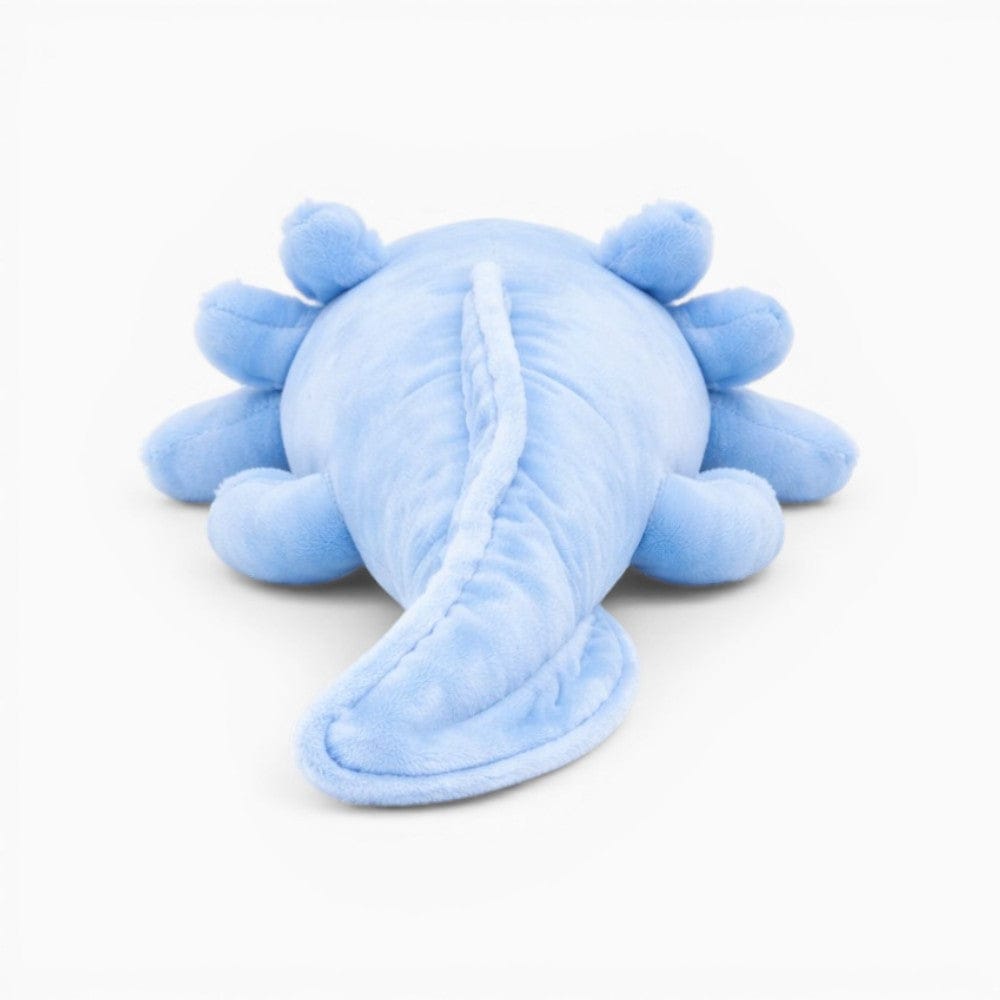 Pluschtierland Axolotl Kuscheltier lang blau Kuschelkissen Axolotl Kuscheltier lang blau Kuschelkissen
