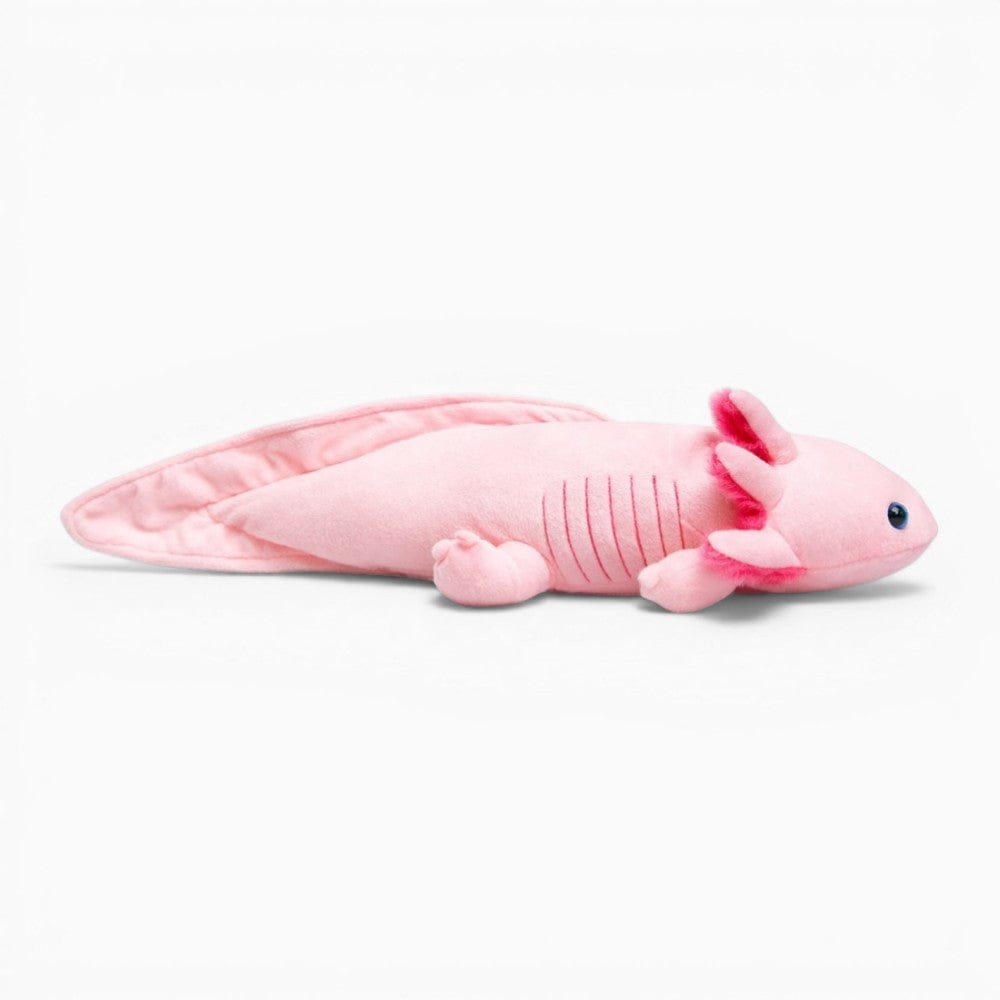 Pluschtierland Axolotl Kuscheltier lang rosa Kuschelkissen Axolotl Kuscheltier lang rosa Kuschelkissen