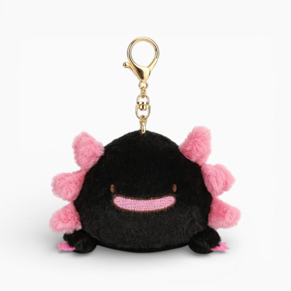 Pluschtierland Axolotl Schlüsselanhänger Kawaii Schwarz Axolotl Schlüsselanhänger Kawaii Schwarz