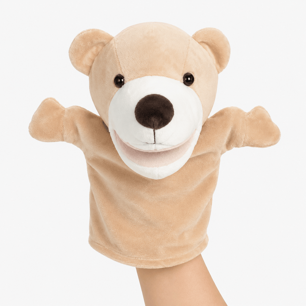 Pluschtierland Bär Handpuppe Aus Plüsch Bär Handpuppe Aus Plüsch