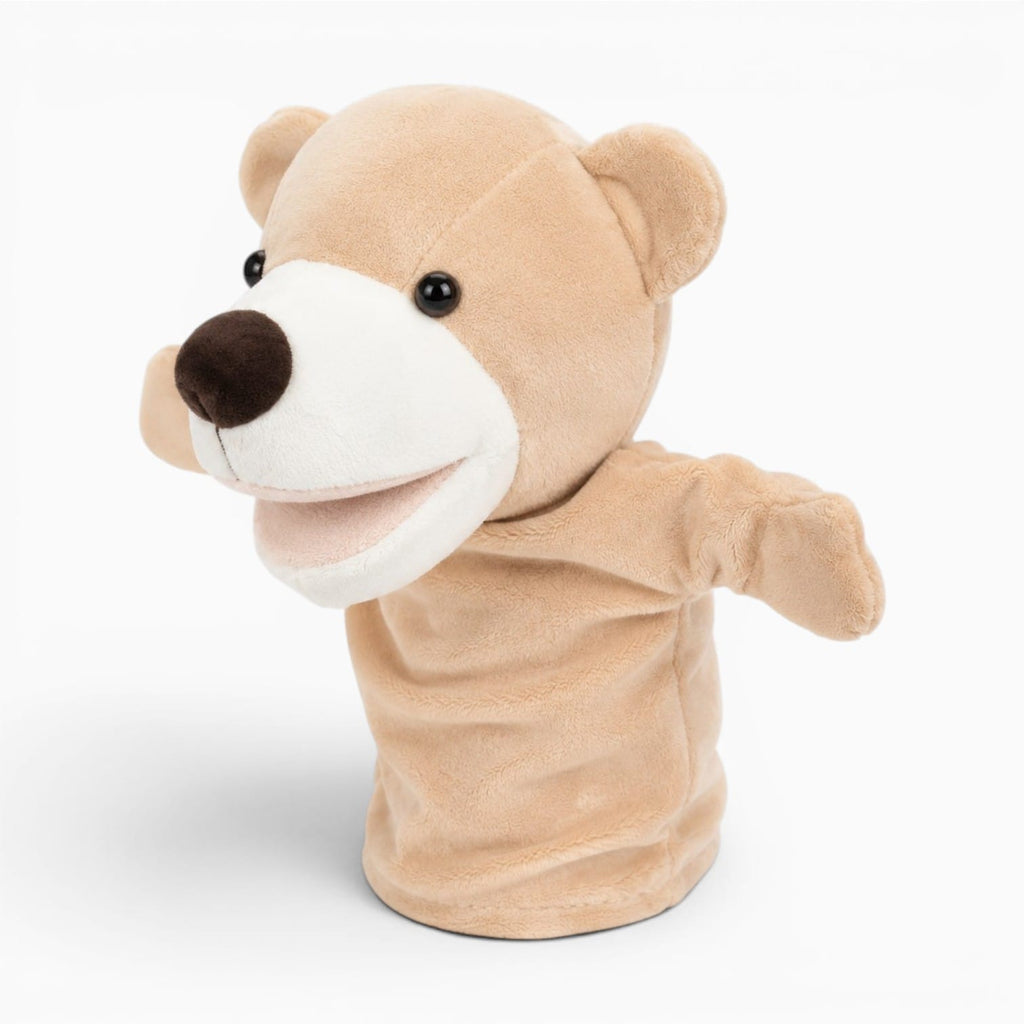 Pluschtierland Bär Handpuppe Aus Plüsch Bär Handpuppe Aus Plüsch