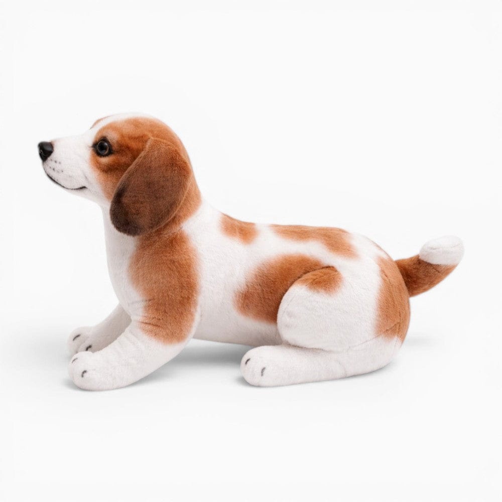 Pluschtierland Beagle Kuscheltier sitzend naturgetreu Beagle Kuscheltier sitzend naturgetreu