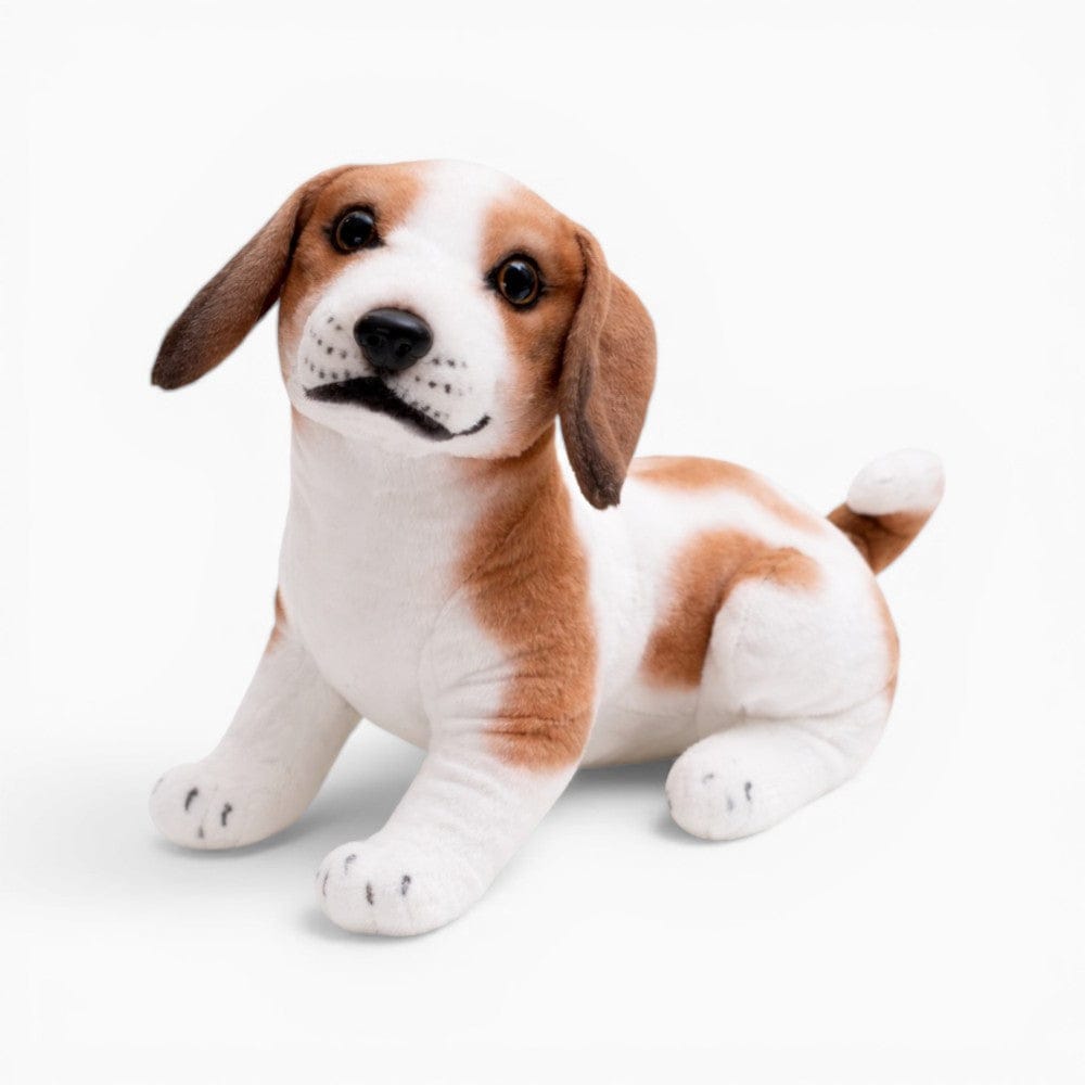 Pluschtierland Beagle Kuscheltier sitzend naturgetreu Beagle Kuscheltier sitzend naturgetreu