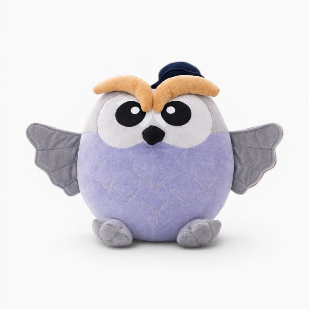 Pluschtierland Blaue Eule Kuscheltier Cartoon Blaue Eule Kuscheltier Cartoon