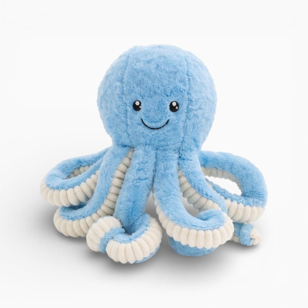 Pluschtierland Blauer Oktopus Plüschtier mit Tentakeln Blauer Oktopus Plüschtier mit Tentakeln