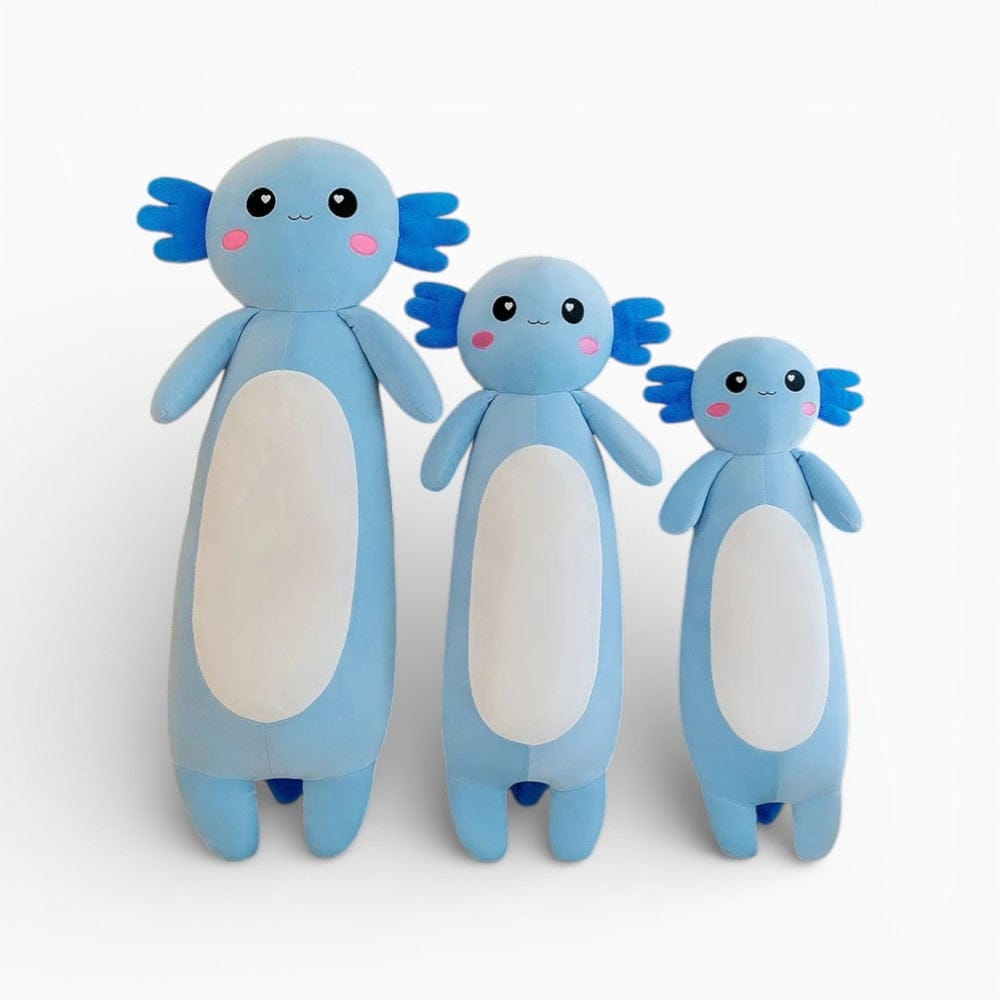 Pluschtierland Blaues Axolotl Kuschel lang Blaues Axolotl Kuschel lang