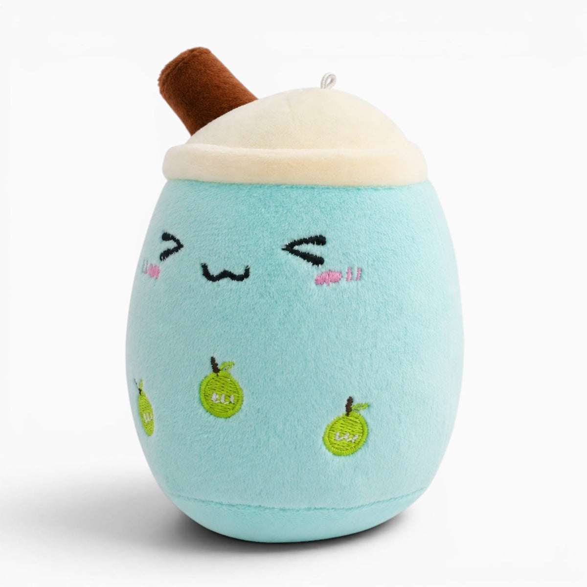 Pluschtierland Blaues Bubble-Tea-Kuscheltier Blaues Bubble-Tea-Kuscheltier