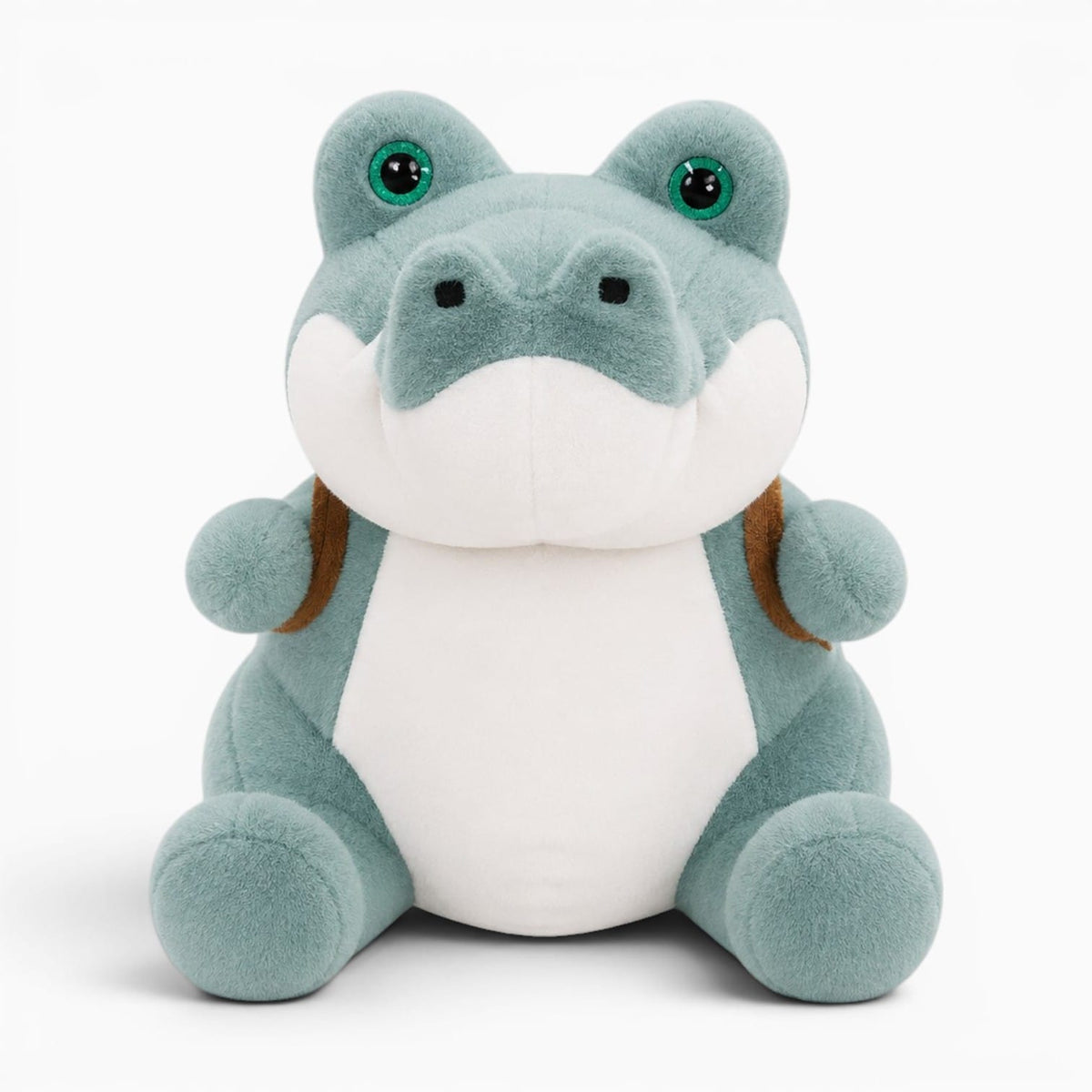 Pluschtierland Blaues Krokodil Plüschtier Mit Rucksack Blaues Krokodil Plüschtier Mit Rucksack