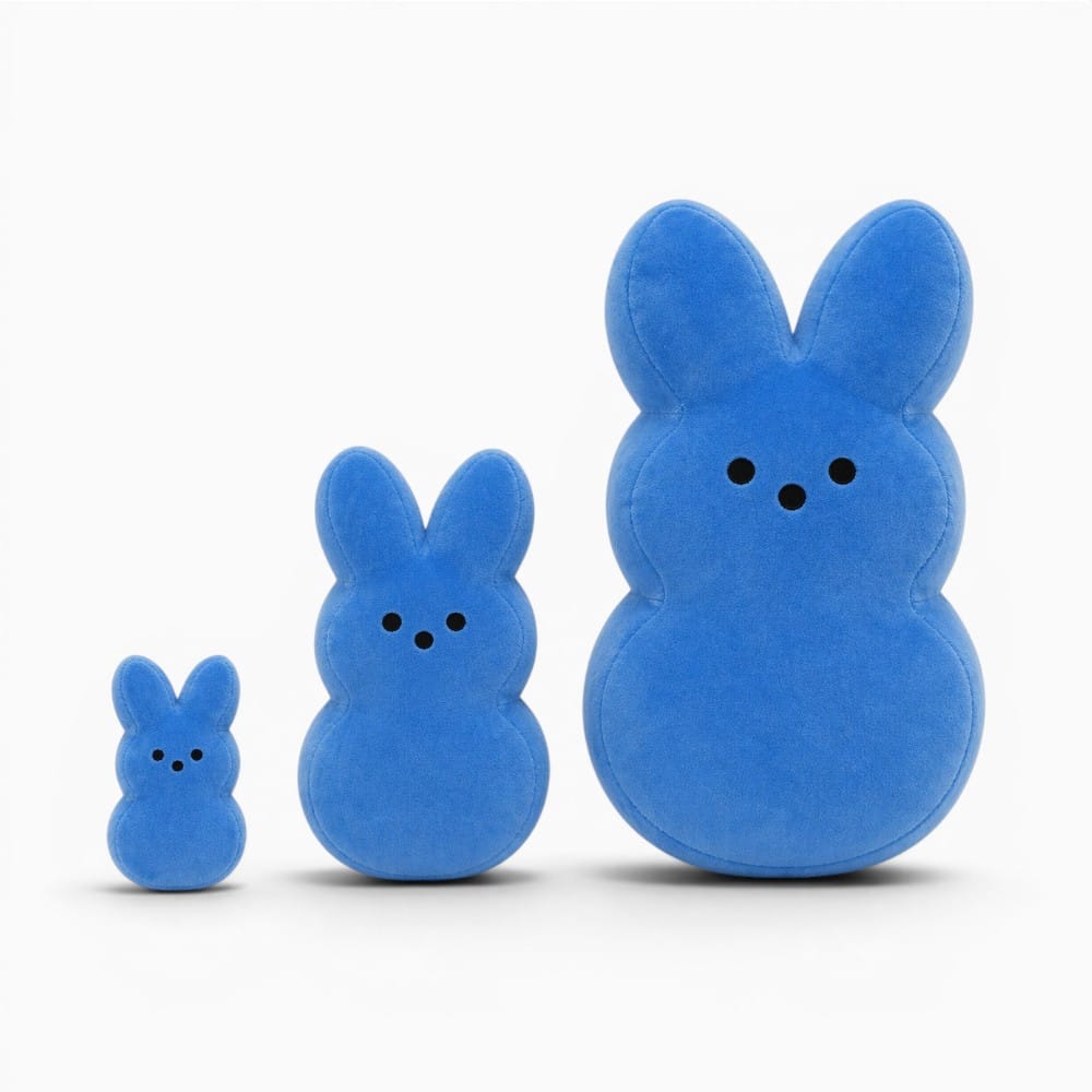 Pluschtierland Blaues Weiches Hasen Kuscheltier Blaues Weiches Hasen Kuscheltier