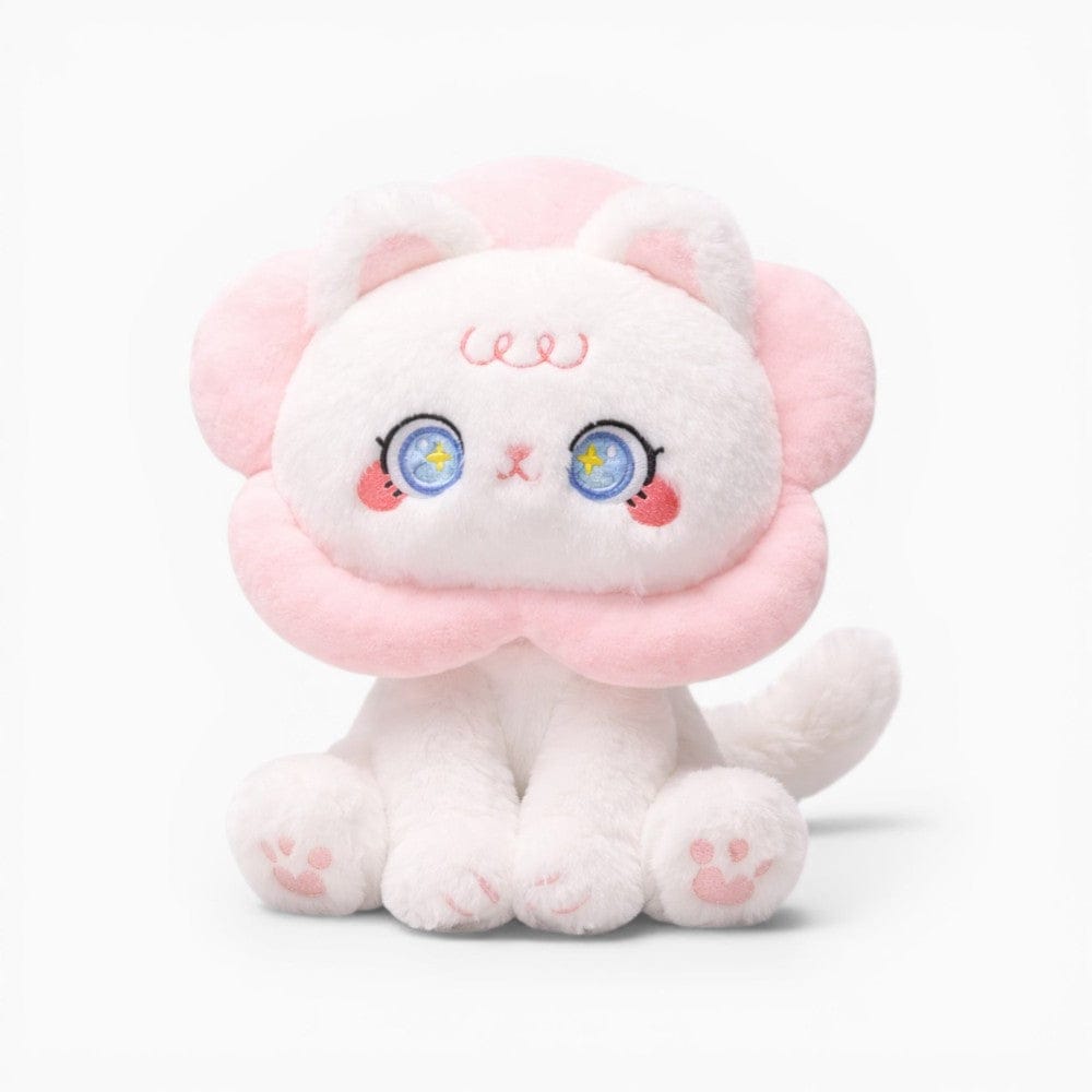 Pluschtierland Blumen-Katzen Kuscheltier Kawaii Blumen-Katzen Kuscheltier Kawaii