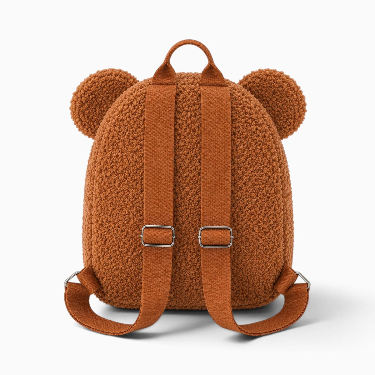 Pluschtierland Brauner Plüsch-Rucksack mit Bärenohren Brauner Plüsch-Rucksack mit Bärenohren