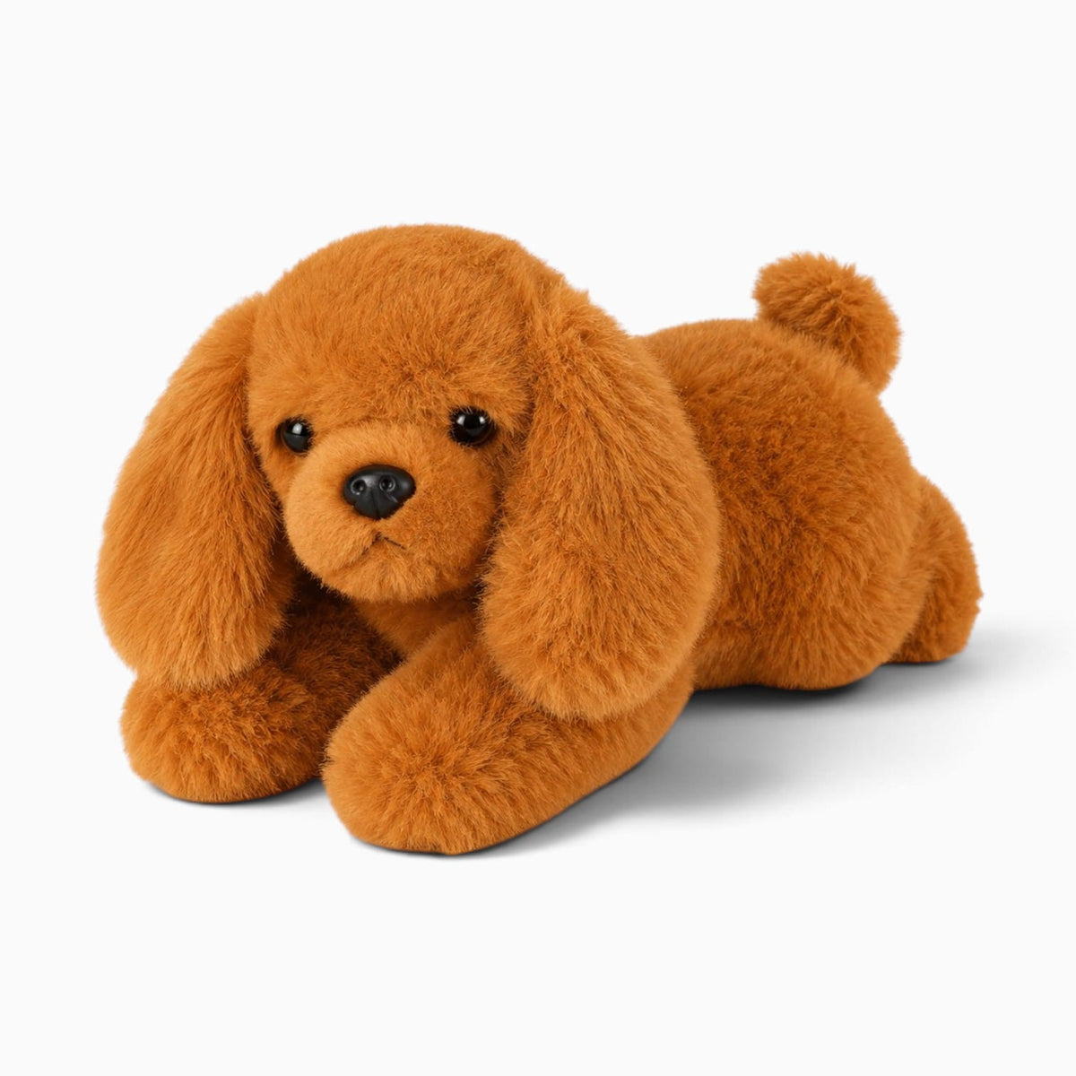 Pluschtierland Braunes Pudel-Kuscheltier Braunes Pudel-Kuscheltier
