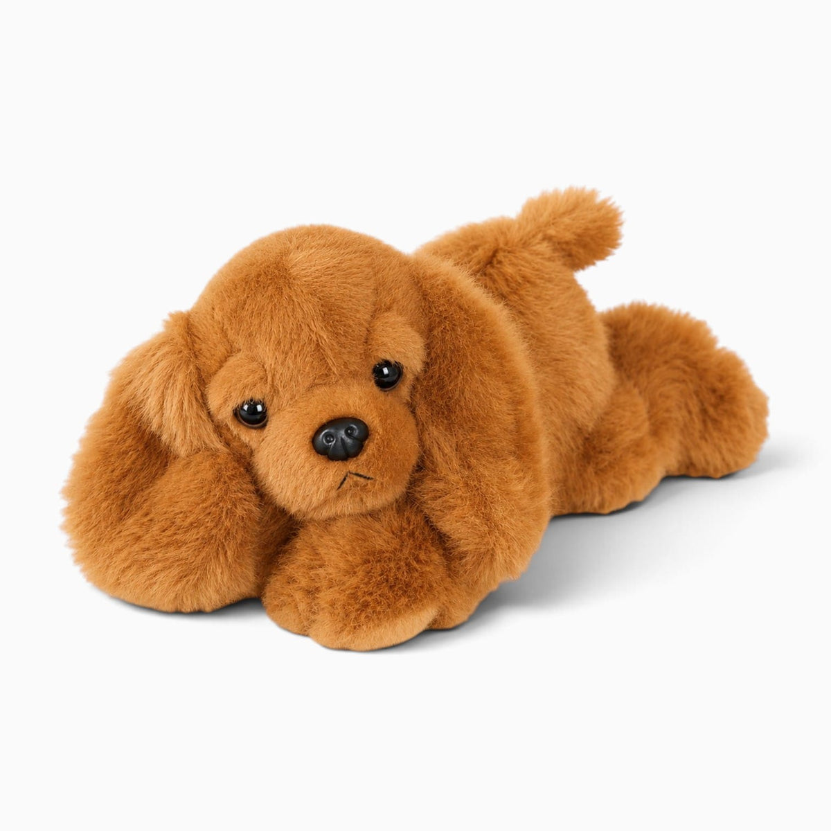 Pluschtierland Braunes Pudel-Kuscheltier Braunes Pudel-Kuscheltier