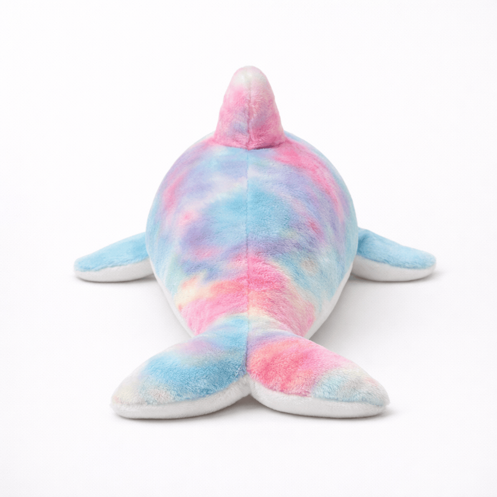 Pluschtierland Buntes Delphin Kuscheltier groß Regenbogen Buntes Delphin Kuscheltier groß Regenbogen