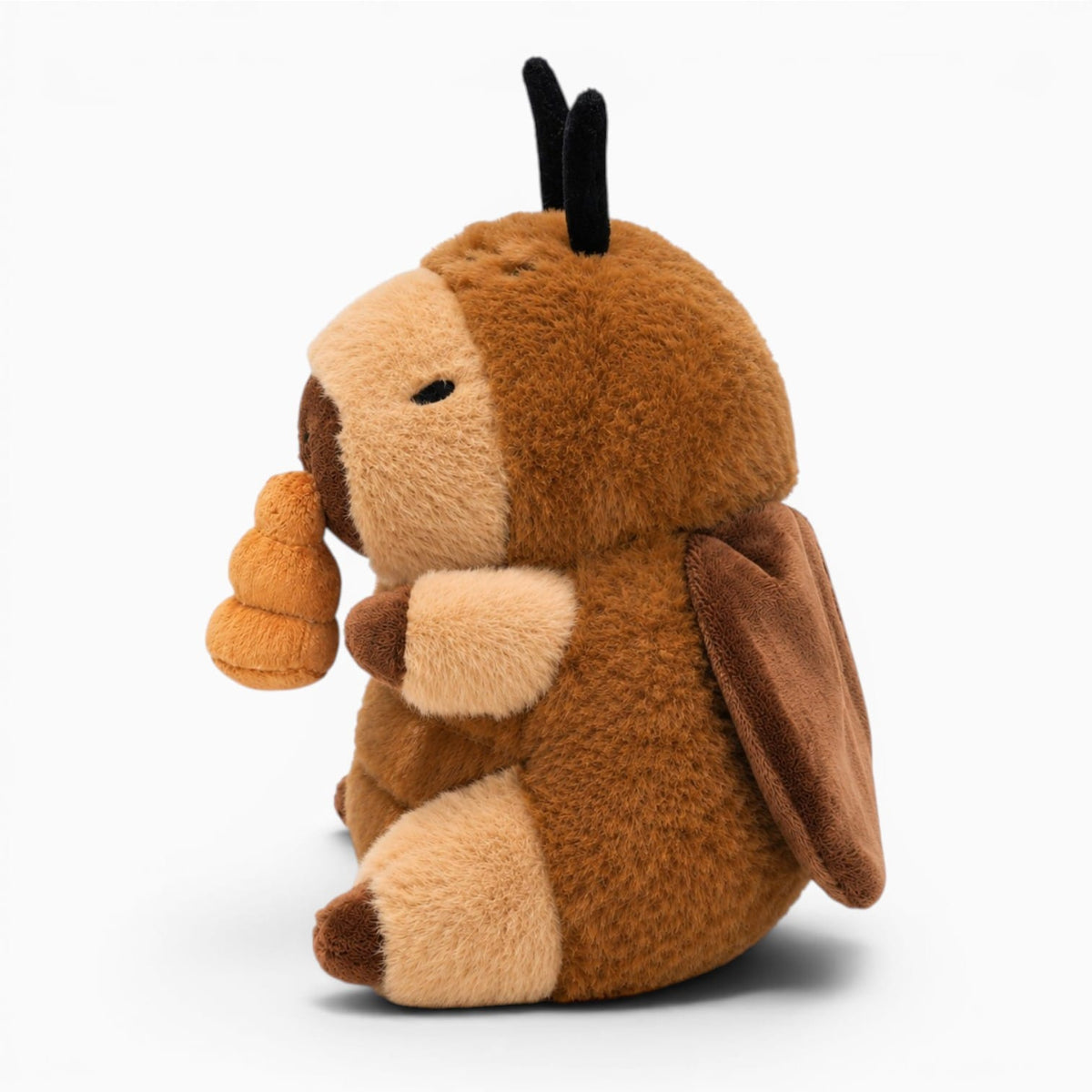 Pluschtierland Capybara-Kuscheltier im Bienenkostüm mit Honigtopf Capybara-Kuscheltier im Bienenkostüm mit Honigtopf