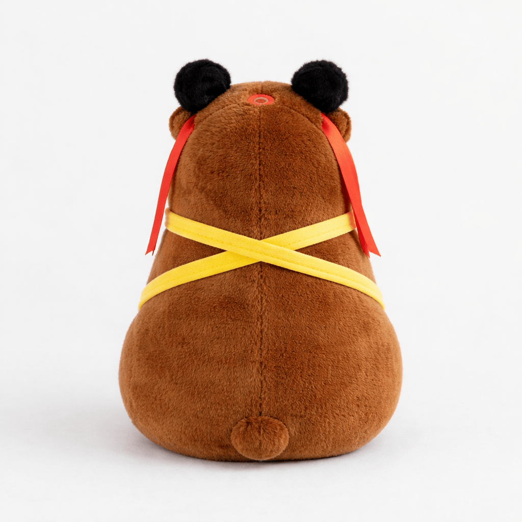 Pluschtierland Capybara Kuscheltier mit traditionellem Nezha Kostüm Capybara Kuscheltier mit traditionellem Nezha Kostüm