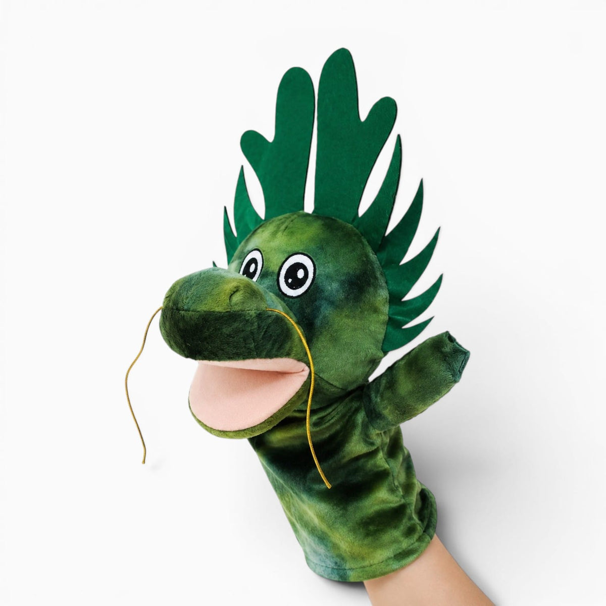 Pluschtierland Drache Handpuppe Kuscheltier Drache Handpuppe Kuscheltier