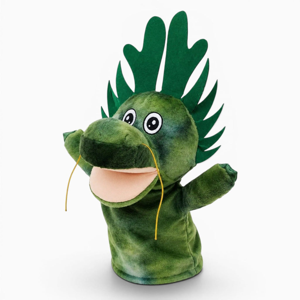 Pluschtierland Drache Handpuppe Kuscheltier Drache Handpuppe Kuscheltier