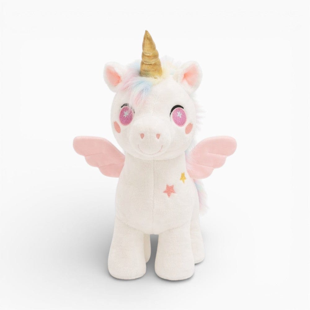 Pluschtierland Einhorn Kuscheltier weiß mit Flügeln Einhorn Kuscheltier weiß mit Flügeln