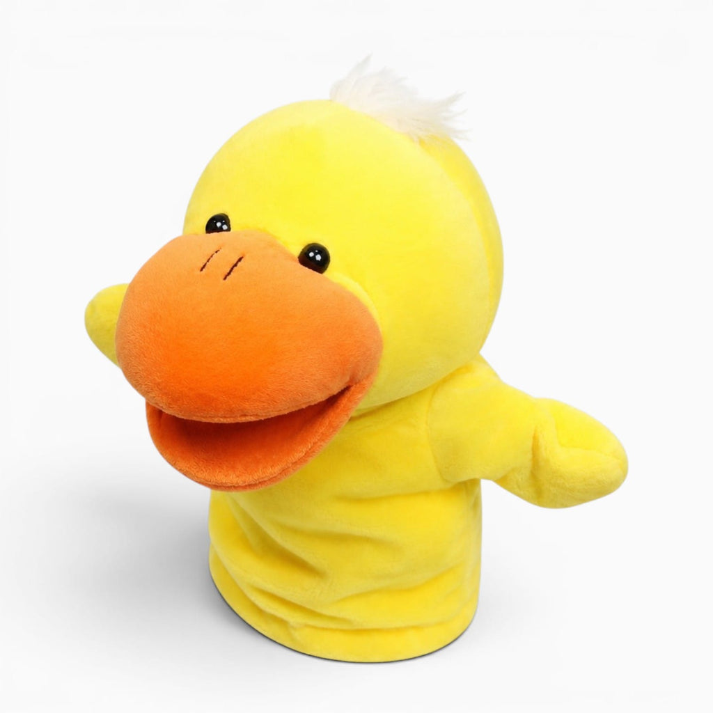 Pluschtierland Enten Handpuppe Kuscheltier Enten Handpuppe Kuscheltier