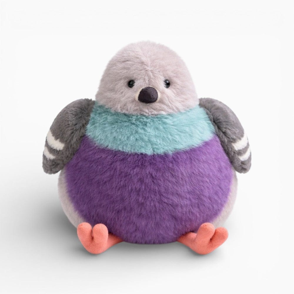 Pluschtierland Fettes Tauben Kuscheltier flauschiger Vogel Fettes Tauben Kuscheltier flauschiger Vogel