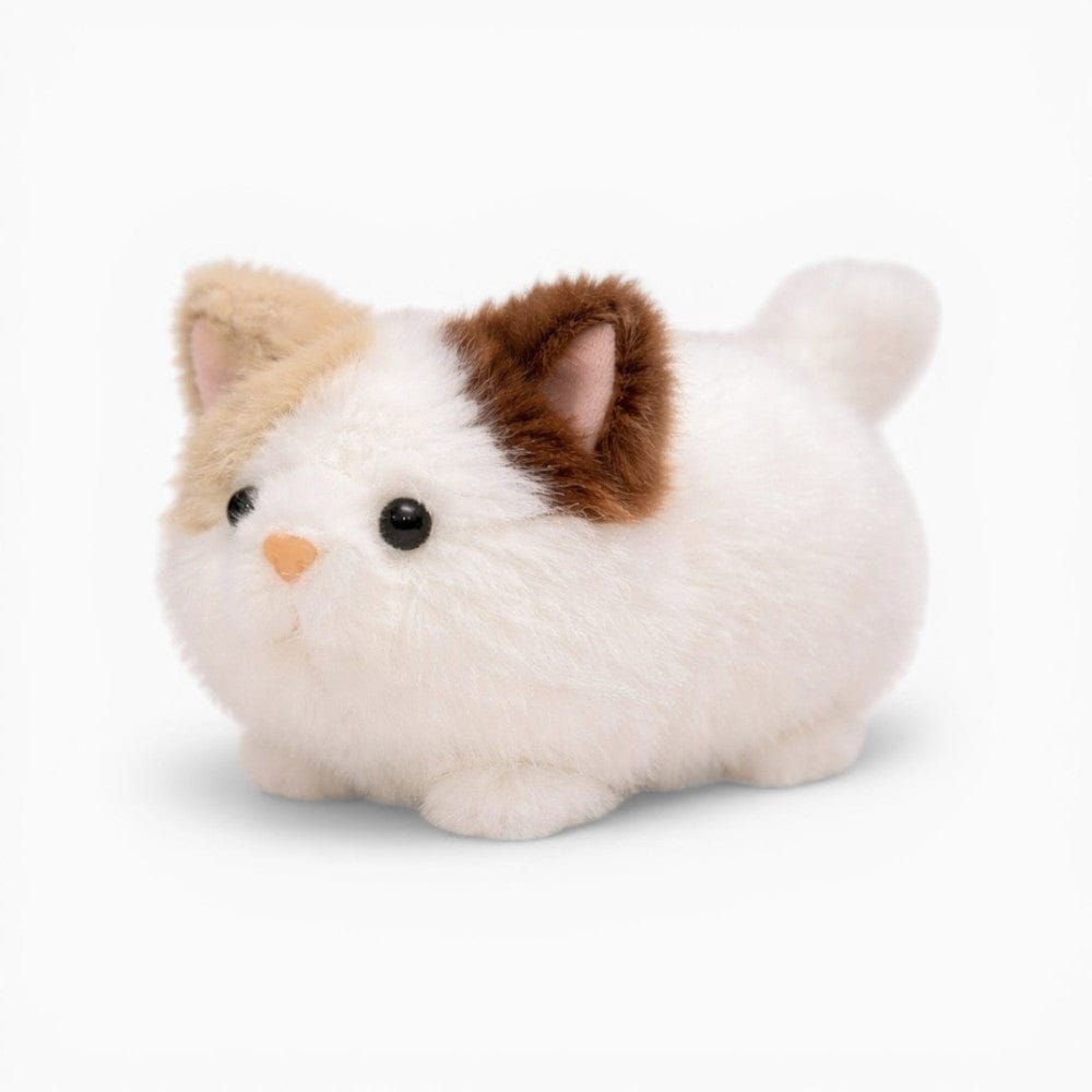 Pluschtierland Flauschiges Katze Kuscheltier liegend Flauschiges Katze Kuscheltier liegend