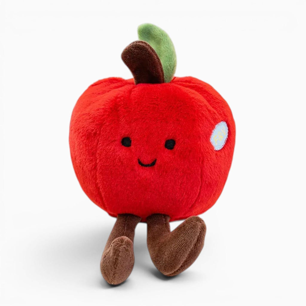 Pluschtierland Fröhliches Apfel Kuscheltier Fröhliches Apfel Kuscheltier