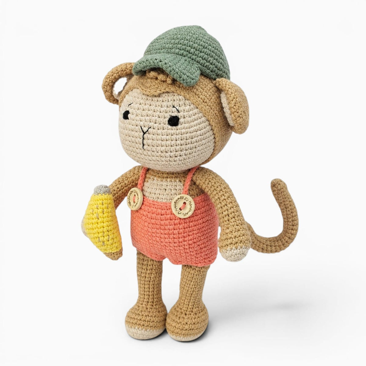 Pluschtierland Gehäkeltes Affen Kuscheltier Gehäkeltes Affen Kuscheltier