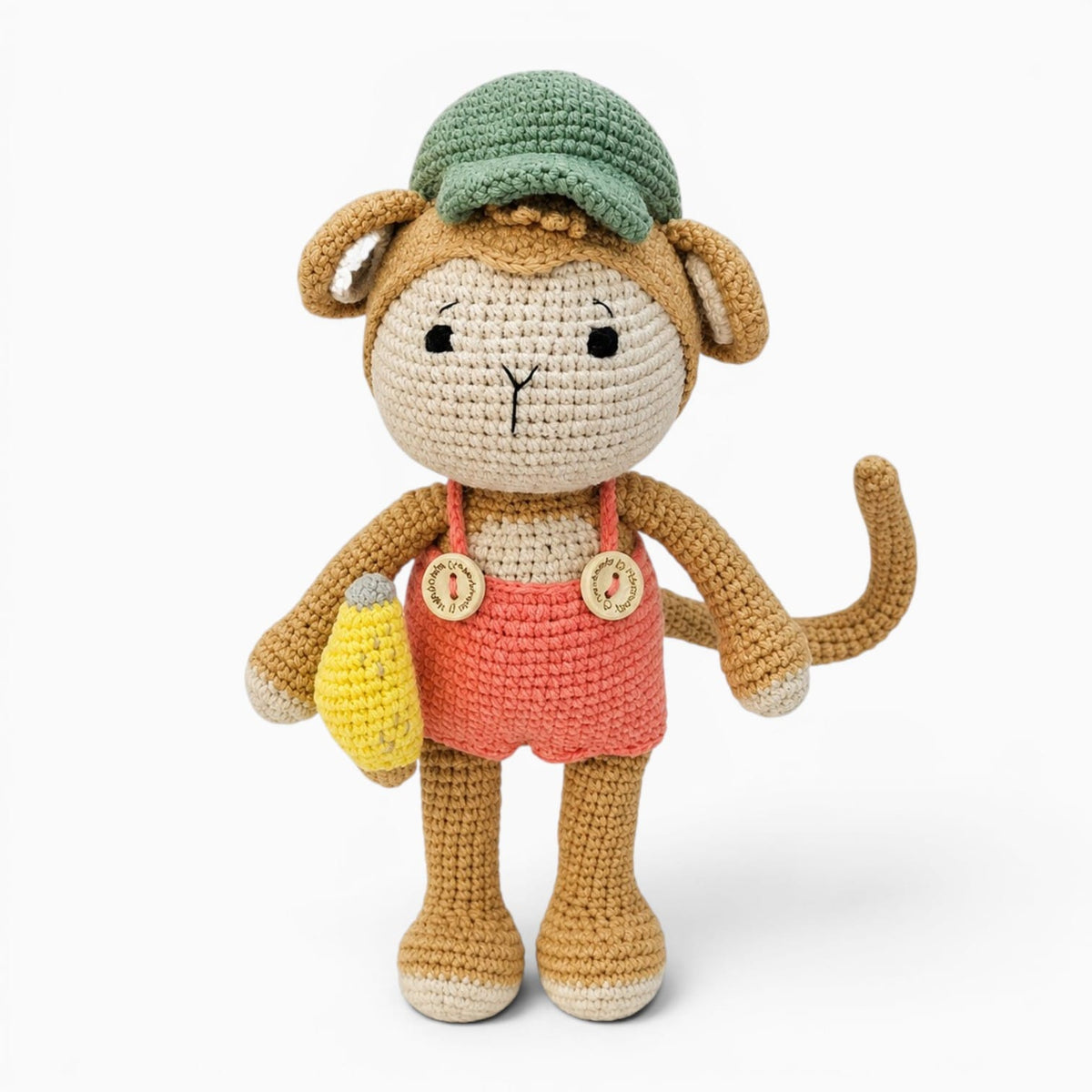 Pluschtierland Gehäkeltes Affen Kuscheltier Gehäkeltes Affen Kuscheltier