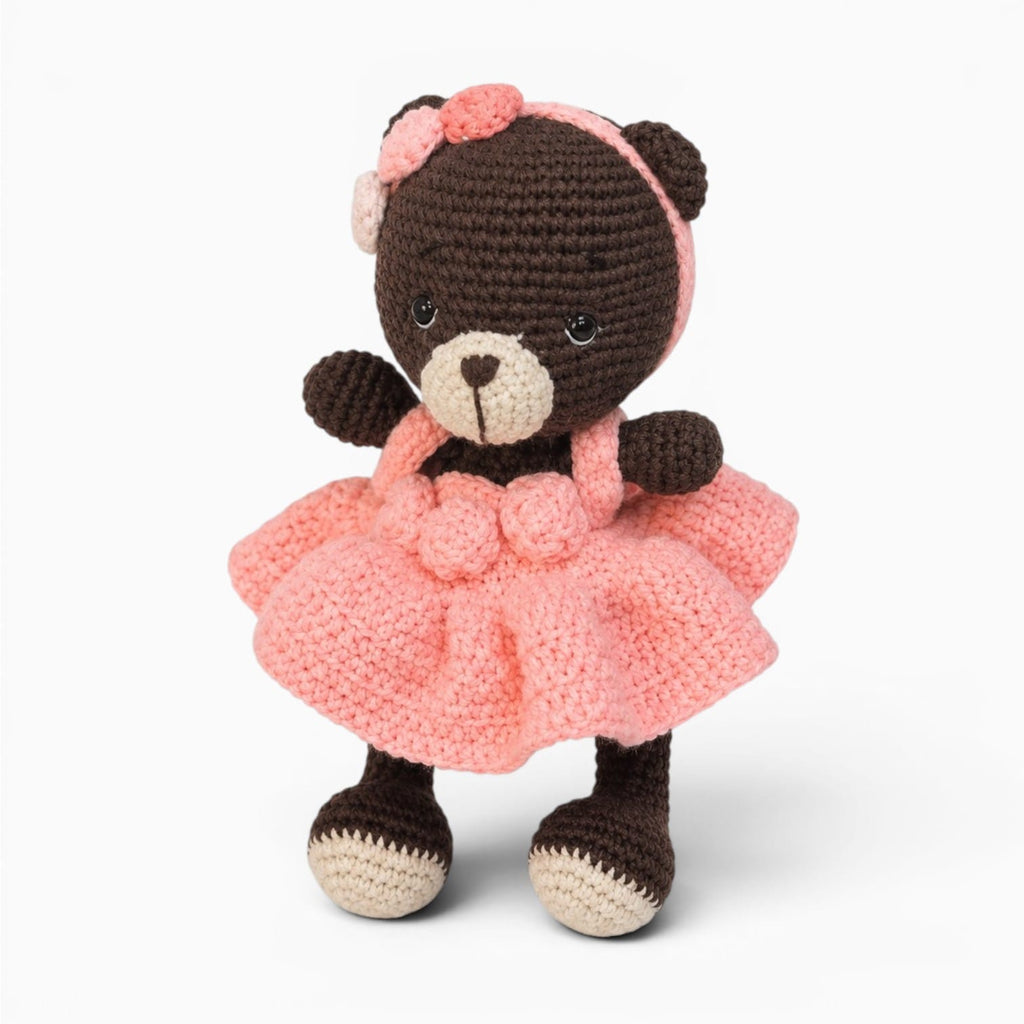 Pluschtierland Gehäkeltes Bären Kuscheltier Gehäkeltes Bären Kuscheltier