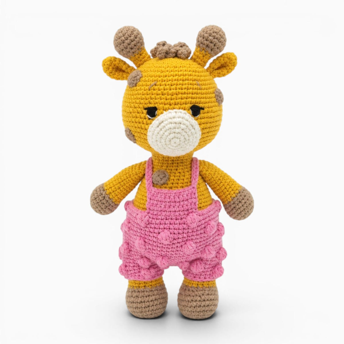 Pluschtierland Gehäkeltes Giraffen Kuscheltier Gehäkeltes Giraffen Kuscheltier