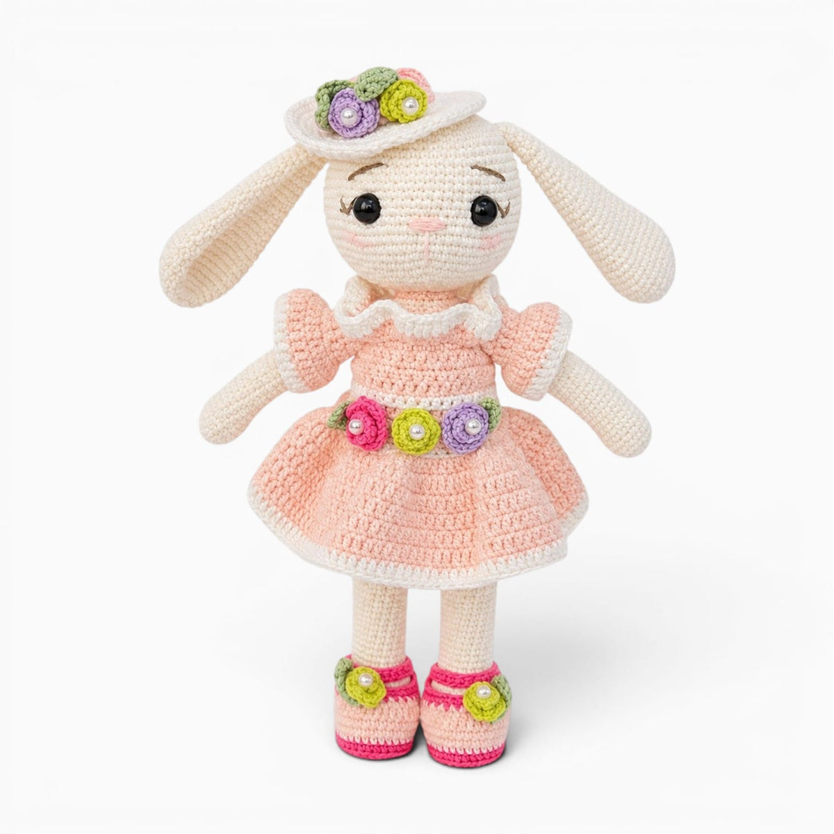 Pluschtierland Gehäkeltes Hasen Kuscheltier Gehäkeltes Hasen Kuscheltier