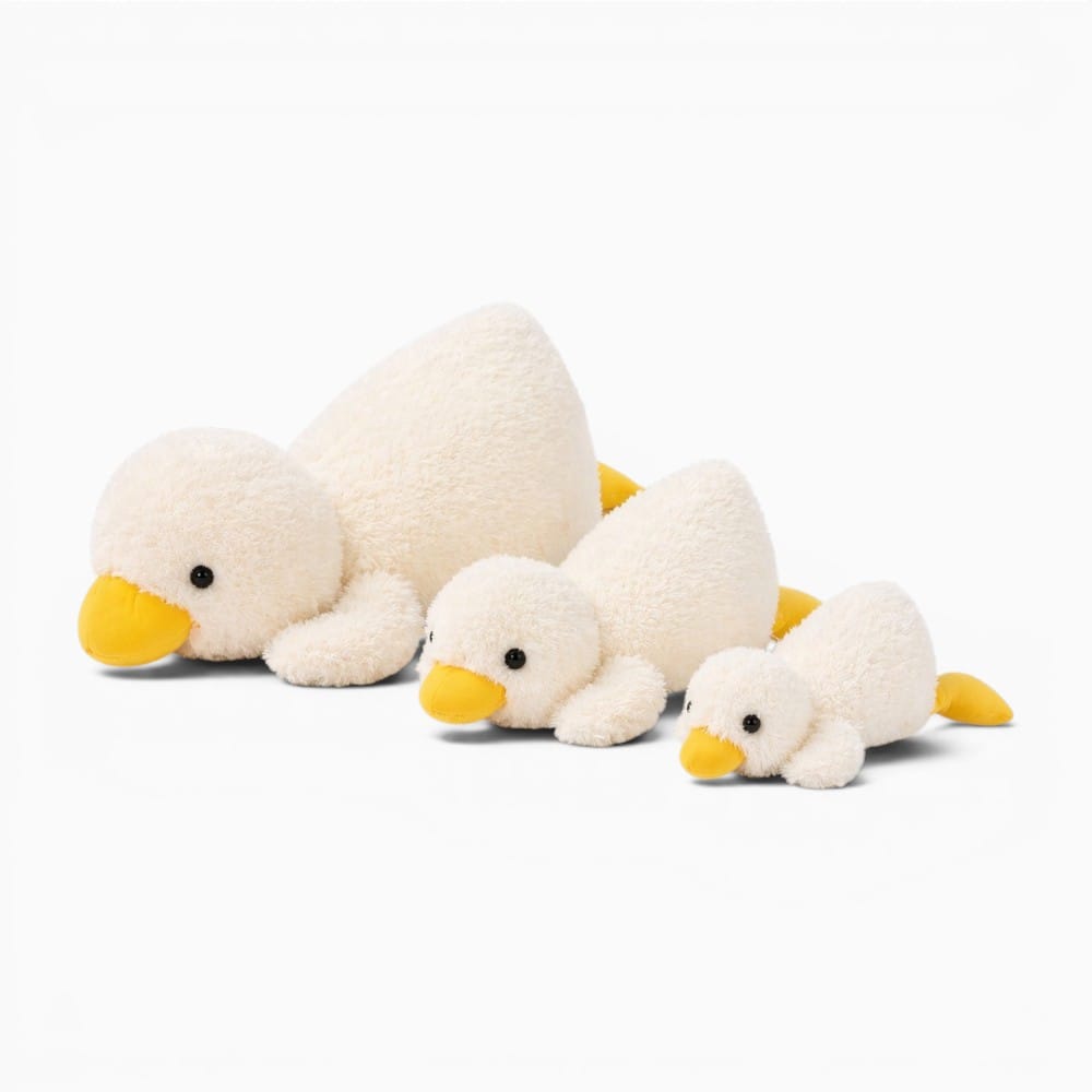 Pluschtierland Gelbes Enten Kuscheltier aus Baumwolle Gelbes Enten Kuscheltier aus Baumwolle