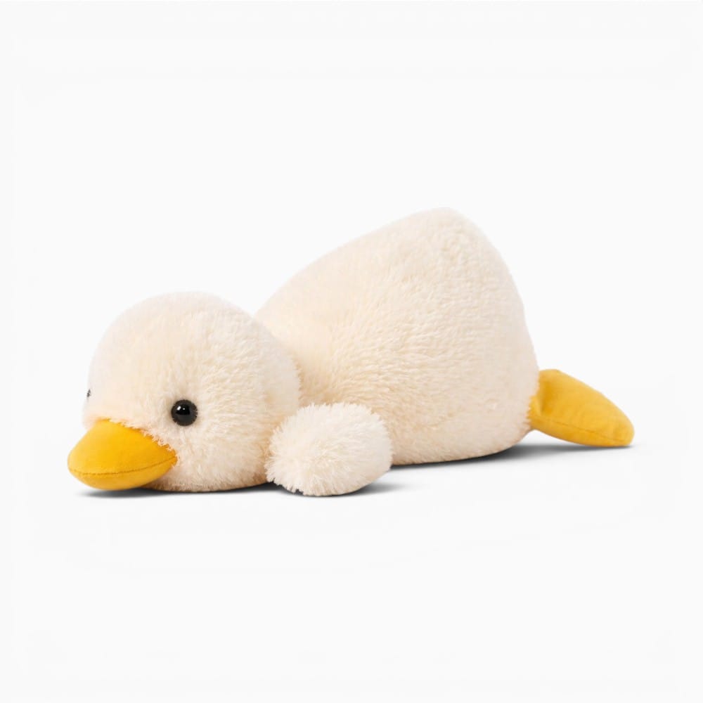 Pluschtierland Gelbes Enten Kuscheltier aus Baumwolle Gelbes Enten Kuscheltier aus Baumwolle