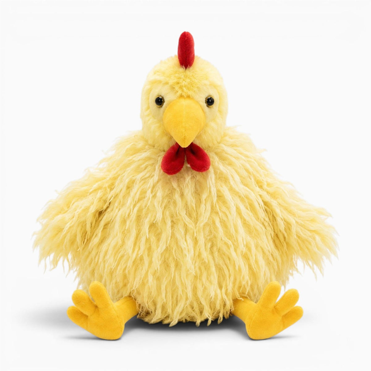 Pluschtierland Gelbes Langhaar Hahn Plüschtier Gelbes Langhaar Hahn Plüschtier