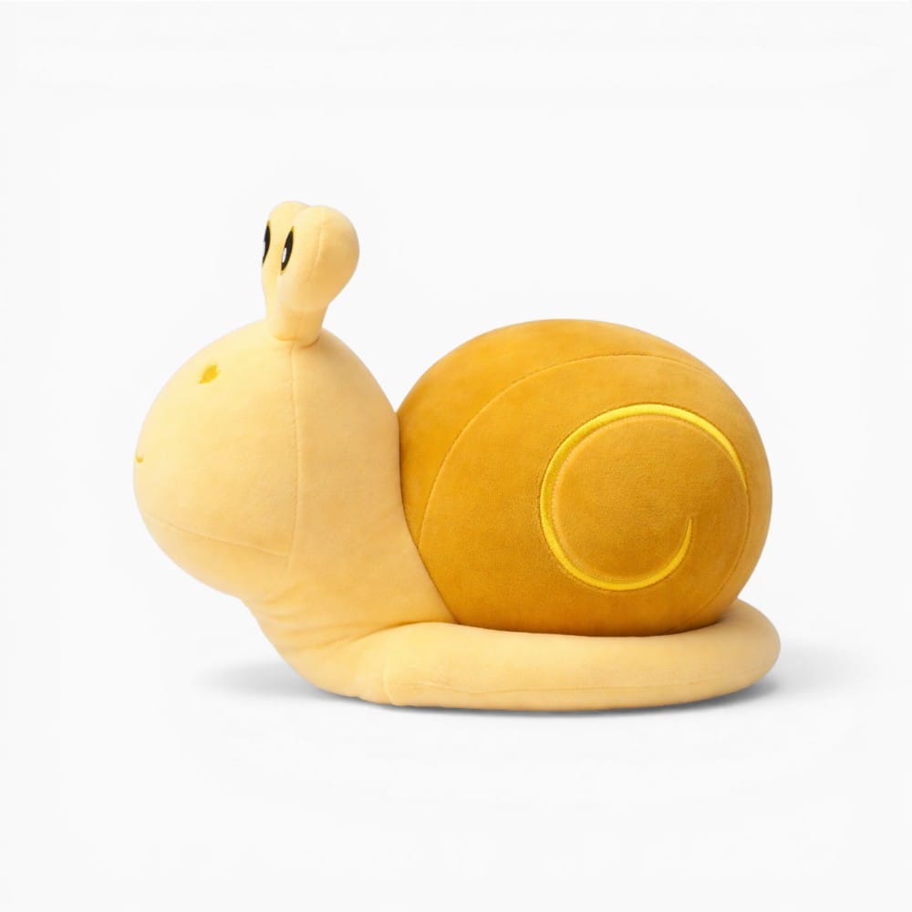 Pluschtierland Gelbes Schnecken Kuscheltier Gelbes Schnecken Kuscheltier