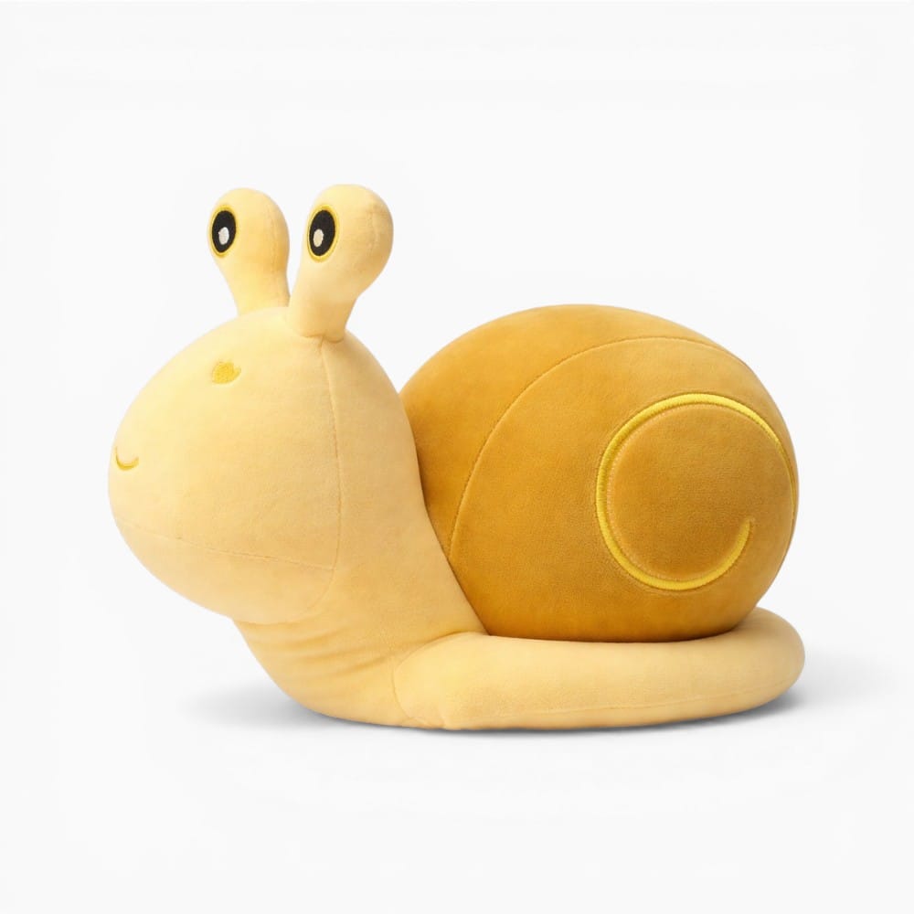 Pluschtierland Gelbes Schnecken Kuscheltier Gelbes Schnecken Kuscheltier