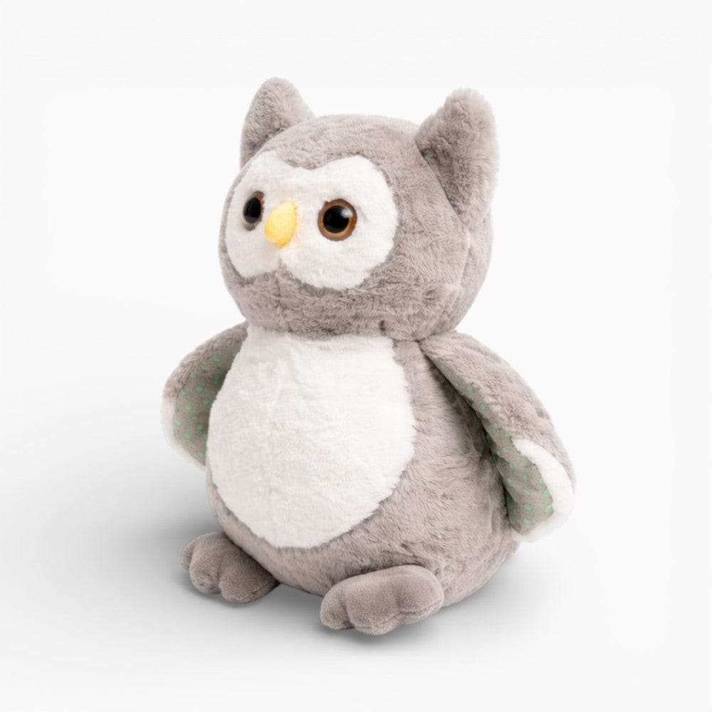 Pluschtierland Graue Eule Kuscheltier Flauschig Graue Eule Kuscheltier Flauschig