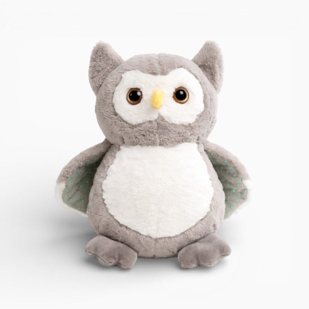 Pluschtierland Graue Eule Kuscheltier Flauschig Graue Eule Kuscheltier Flauschig