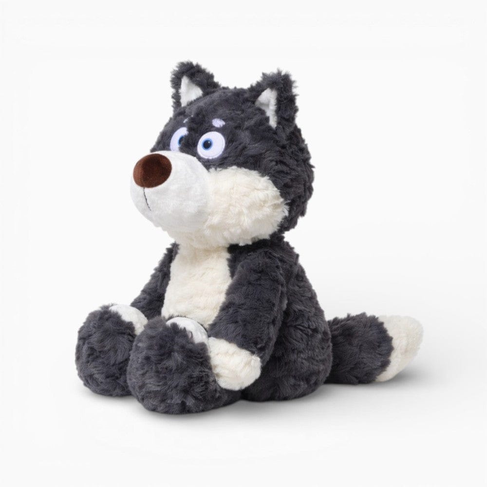 Pluschtierland Grauer Wolf weich Kuscheltier für Kinder Grauer Wolf weich Kuscheltier für Kinder
