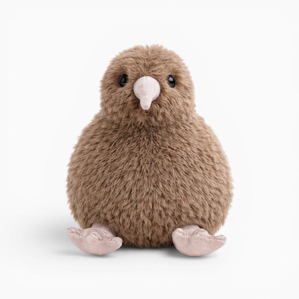 Pluschtierland Graues Kiwi Kuscheltier struppiges Plüschfell Graues Kiwi Kuscheltier struppiges Plüschfell
