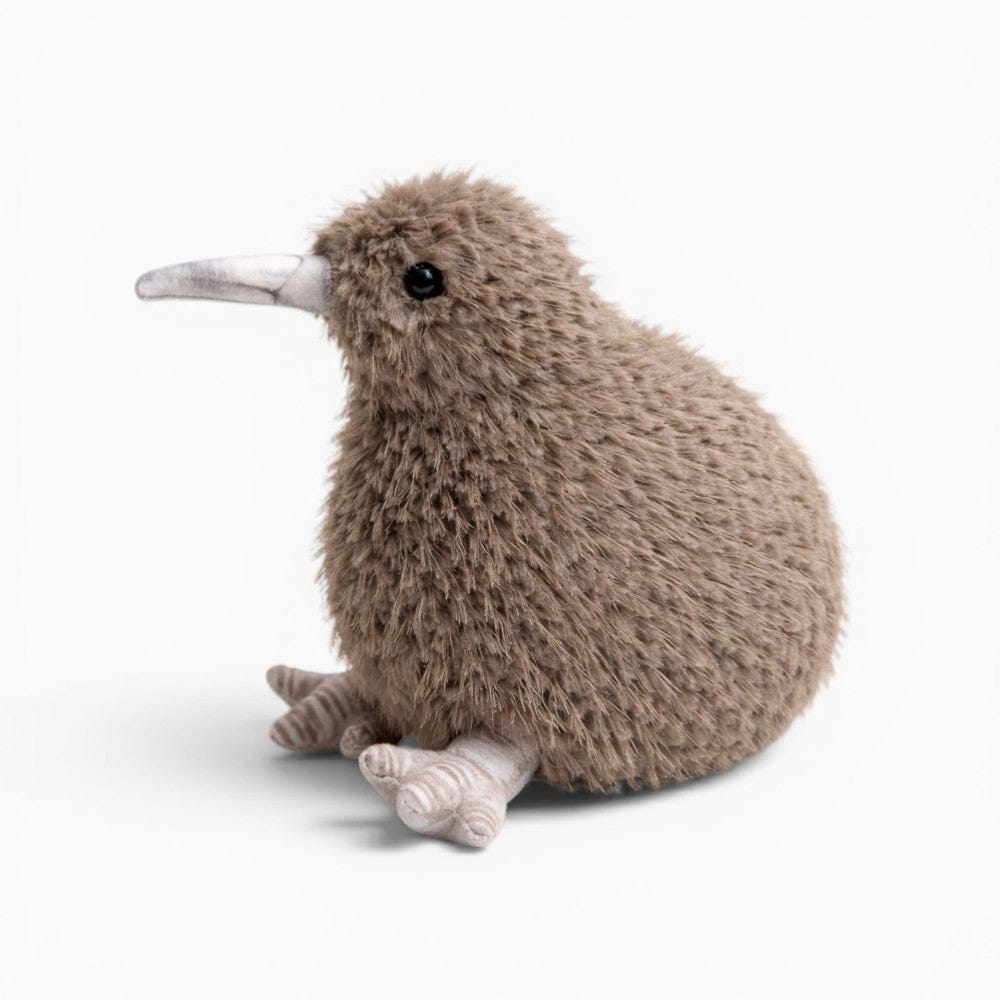 Pluschtierland Graues Kiwi Kuscheltier struppiges Plüschfell Graues Kiwi Kuscheltier struppiges Plüschfell