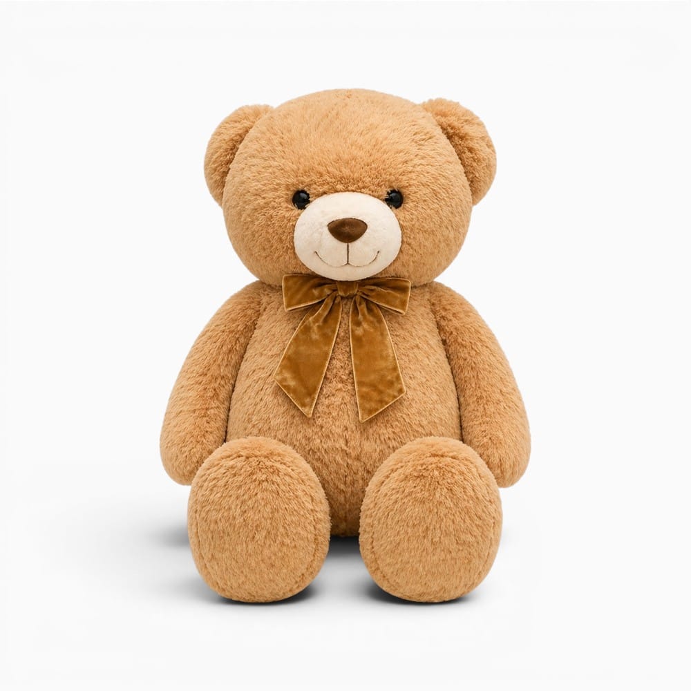 Pluschtierland Großer Hellbrauner Teddybär Plüsch Großer Hellbrauner Teddybär Plüsch