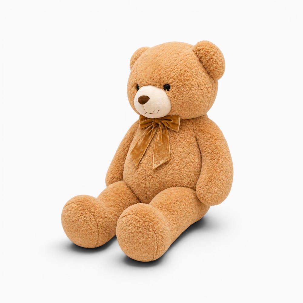 Pluschtierland Großer Hellbrauner Teddybär Plüsch Großer Hellbrauner Teddybär Plüsch