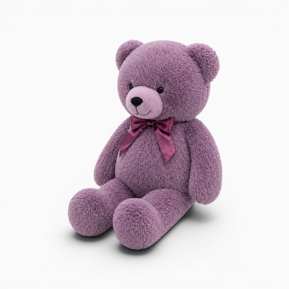 Pluschtierland Großer Violetter Teddybär Plüsch Großer Violetter Teddybär Plüsch