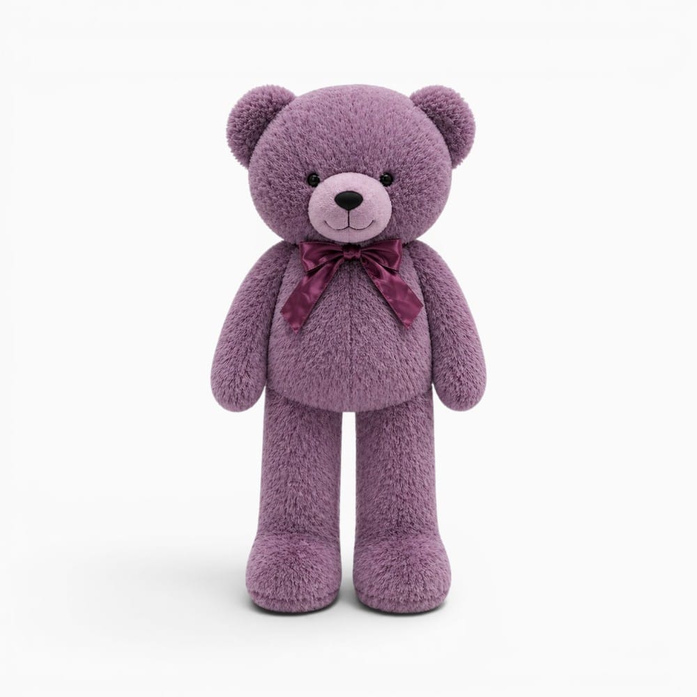Pluschtierland Großer Violetter Teddybär Plüsch Großer Violetter Teddybär Plüsch