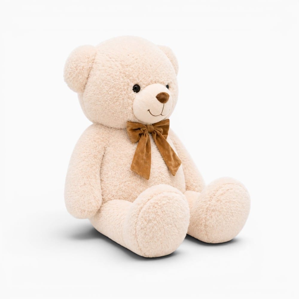 Pluschtierland Großer Weißer Teddybär Plüsch Großer Weißer Teddybär Plüsch