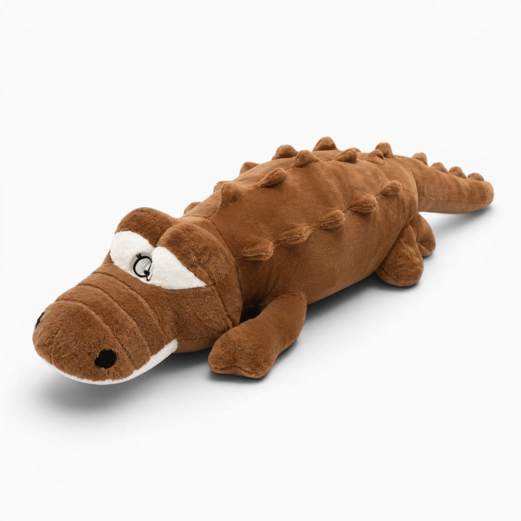 Pluschtierland Großes Braunes Krokodil Plüschtier Großes Braunes Krokodil Plüschtier