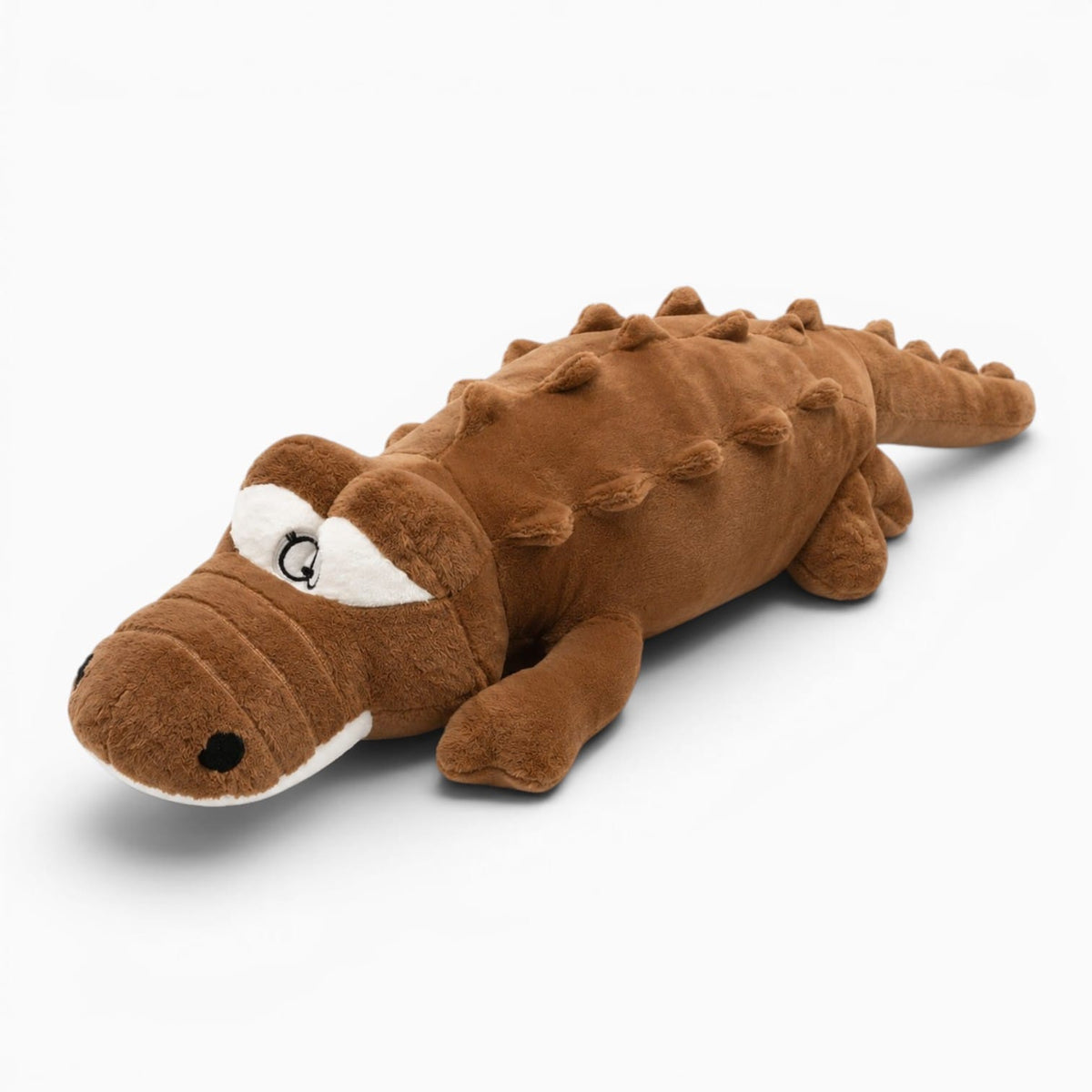 Pluschtierland Großes Braunes Krokodil Plüschtier Großes Braunes Krokodil Plüschtier